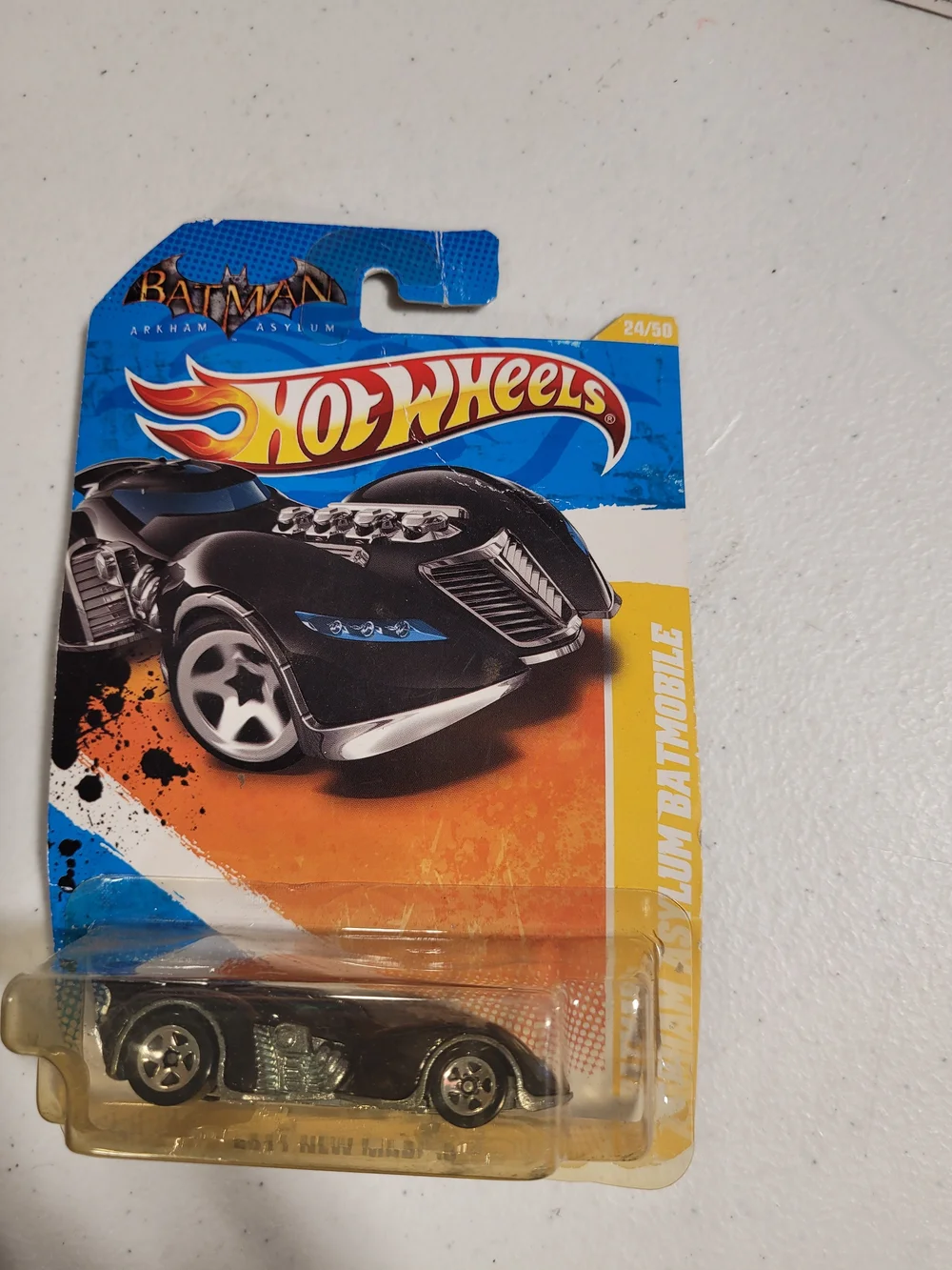 Hot Wheels Black Batmobile Die-Cast Toy Car